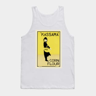 "KASSAMA" CORN FLOUR Vintage Advertising Poster by The Beggarstaffs Tank Top